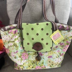 Brand new Sandy Hall diaper bag